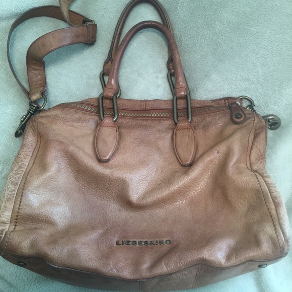 Liebeskind Leather Satchel Crossbody - Picture 6 of 16